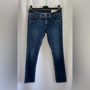 RAG&BONE SKINNY Tomboy jeans size 24‎